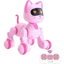 Calperia 30 Fonksiyonlu Uzaktan Kumandalı Robot Kedi ve Köpek, Sesli Işıklı Çocuk Oyuncağı
