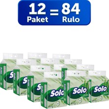 Solo Asılabilir Kağıt Havlu 1=7 12'li Rulo Sayısı 84 Ekonomik Kullanım Ve Hijyenik Ambalaj