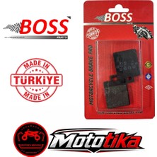 Sym Fiddle 3 Ön Fren Balatası Boss Sinterli