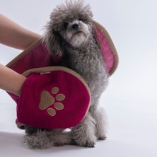 Pawstar Fuchsia Fuşya Evcil Hayvan Kurulama Havlusu-Köpek Kurulama Havlusu- Kedi Kurulama Havlusu