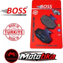 Rks Wild Cat 125 2020-2024 Ön Fren Balatası Boss Sinterli