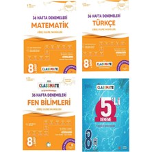 Okyanus Yayınları 8. Sınıf Classmate 36 Hafta Türkçe- Matematik - Fen Bilimleri Denemeleri ve 5'li Deneme
