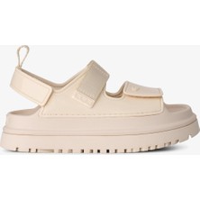 Ugg Goldenglow Glossy Sparkles Çocuk Krem Sandalet.jsm