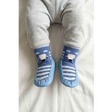 Numix Baby Kids Çarık Çorap, Hakiki Deri, Kaymaz Taban, Bebek Çocuk Patik