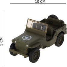 Keskin Sound Welly 1:32 Metal Çekbırak Jeep Wıllys