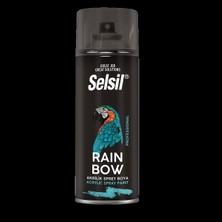 Selsil Rainbow Akrilik Sprey Boya - Beyaz Mat 400 ml