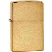 Zippo Brushed Brass Armor Benzinli Çakmak / 168