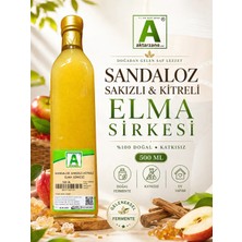 AKTARZANE Sandaloz Sakızlı Kitreli Elma Sirkesi - 500ML