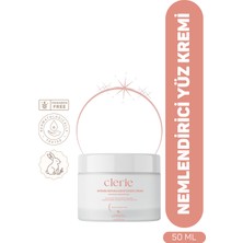 Clerie Yoğun Nemlendirici ve Bariyer Onarıcı İyileştirici Cica Krem - Madecassoide İçeren Atopik Yüz Nemlendirici Krem 50 ml