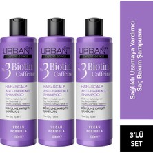 Urban Care Expert Biotin Ve Kafein Dökülme Karşıtı Şampuan Seti 3x350ml-vegan