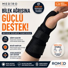 Mediro El Bilek Ateli Sağ ve Sol Uyumlu Her Bedene Uygun  Metal Destekli