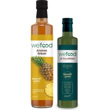 Wefood Ananas Sirkesi 500 ml  + Wefood Detoks Sirkesi 250 ml