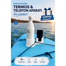 3B Paddle Board Sup Board Kano Kupa Termos Telefon Tutucu - Beyaz