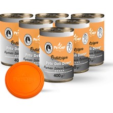 Pet Chef Petchef Redüksiyon Sebzeli Somon Ratatouille Tarif (6X400GR)