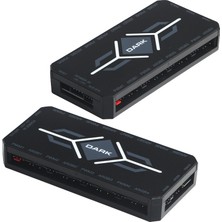 Dark ARGB Hub 6 Fan Takılabilir 3+3pin  Anakart Kontrollü  SATA Güç Bağlantı (DKCKHUBARGB)