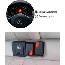 Laren Auto Universal Uyum Emniyet - Koltuk Kemer Tokası 6 Adet