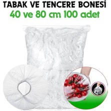 Prativas Hsnet Tabak ve Tencere Bone Seti 2 Boyutlu 100 Adet - PRTHBY7255-7572