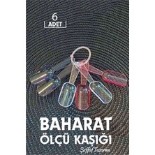 Prativas Hsnet 6 Lı Şeffaf Baharat Kaşığı Camino Design - PRTHBY6318-4135