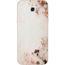 Le Balvo Samsung Galaxy A7 (2017) Uyumlu Kuru Dallar Baskılı Silikon Kılıf