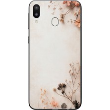 Le Balvo Samsung Galaxy M31 Uyumlu Kuru Dallar Baskılı Silikon Kılıf