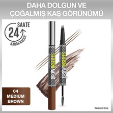 Maybelline New York Brow Insert Çift Uçlu Kaş Kalemi – 04 Medium Brown