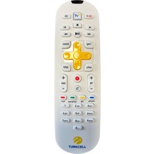 Zapex Turkcell Tv + Plus Orijinal Kumanda Klavyesiz Model Orjinal