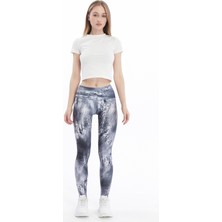 Yoga Zero Yüksek Bel Uzun Tayt/ Anımal Prınt / Xxs-Xsmall