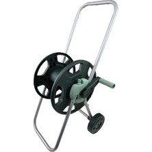 Bahçem Premium Kalite Sehpalı Hortum Toplama Makarası 1/2'' 60MT Hortum Kapasiteli (Hortumsuz)