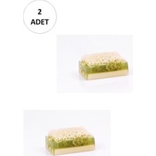 Royaleks 2 Adet Doğal Kabak Lifli Çay Ağacı Sabunu