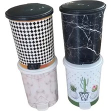 Royaleks Group 2 No 8 Lt Basmalı Çöp Kovası ROYALEKS-MRD152