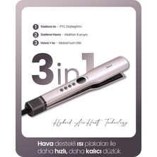 Relux Easystraight 3’ü 1 Arada Havalı Saç Düzleştirici, Islak Kuru, Bldc Motor, RHS8900P