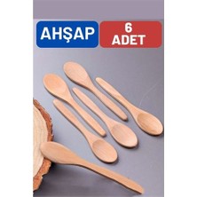 Prativas Hsnet Ahşap Baharat Kaşığı Barnhard Design 6 Adet - PRTHBY3553-1695