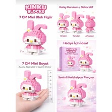 Kinku Kutulu Block-Puzzle-Yapboz-3d Zeka Geliştiren-Mini Sevimli Figürler Minyatür