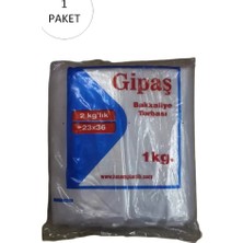 Gipaş Bakkaliye Naylon Torba 2'kg Lık 23X36 cm 1 Paket (Takriben 260 Adet)