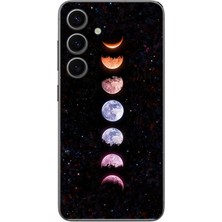 Le Balvo Samsung Galaxy S24 Uyumlu Tüm Gezegenler Baskılı Silikon Kılıf