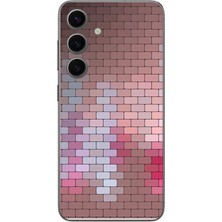 Le Balvo Samsung Galaxy S24 Uyumlu Renkli Duvar Baskılı Silikon Kılıf