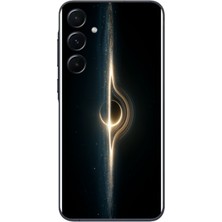 Le Balvo Samsung Galaxy A55 Uyumlu Galaksi Uzay Baskılı Silikon Kılıf