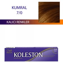 Wella Koleston Kumral 7/0 Kalıcı Krem Saç Boyası 60 gr Güçlü Etki ve Parlak Renkler