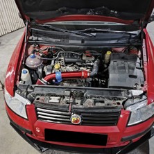 Carlone Fiat Stillo 1.4 Atmosferik Benzinli-Krom Borulu Spor Açık Hava Filtre Seti