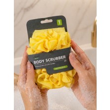 Vichy Banyo Lif Süngeri Body Scrubber Köpük Artırıcı Duş Lifi Vücut Temizleme VCHY-6984 Sarı
