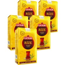 Çaykur Rize Turist Dökme Çay 1000 Gr. Beşli Paket