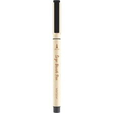 Writech W-827 Fırça Tip Keçeli Kalem Siyah - 1
