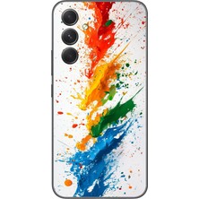 Le Balvo Samsung Galaxy A54 Uyumlu Renk Skalası Baskılı Silikon Kılıf