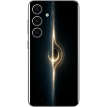 Le Balvo Samsung Galaxy S24 Uyumlu Galaksi Uzay Baskılı Silikon Kılıf