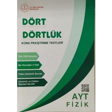 Eser Dört Dörtlük Konu Pekiştirme Testleri Ayt Fizik
