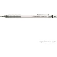 Pentel PG607-W Beyaz 0.7 mm Teknik Çizim Kalemi Metal Gövde ile Ergonomik Tasarım