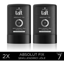 Taft Power Absolu'Fix Vegan Şekillendirici Jöle 300 Ml X 2 Tüm Saçlar İçin Suya Dayanıklı Formül