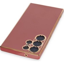 Uravas Store Samsung Galaxy S23 Ultra Kılıf Volet Silikon - Kırmızı
