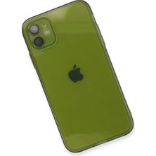 Uravas Store Iphone 12 Kılıf Fly Lens Silikon - Yeşil