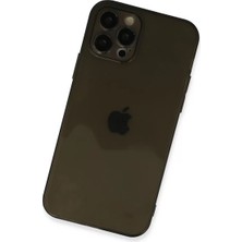 Uravas Store Iphone 12 Pro Max Kılıf Fly Lens Silikon - Siyah